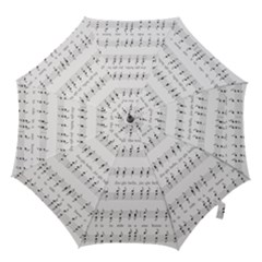 Jingle Bells Song Christmas Carol Hook Handle Umbrellas (medium) by Simbadda