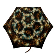 Science Fiction Energy Background Mini Folding Umbrellas by Simbadda