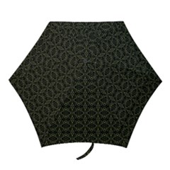 Dark Interlace Tribal  Mini Folding Umbrellas by dflcprints