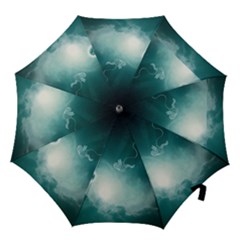 Astronaut Space Travel Gravity Hook Handle Umbrellas (medium) by Simbadda