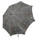 Patterns Wavy Background Texture Metal Silver Hook Handle Umbrellas (Medium) View2