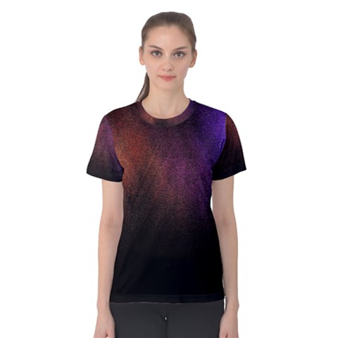 Point Light Luster Surface Women s Cotton Tee by Simbadda