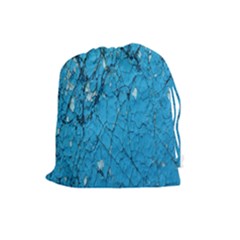 Surface Grunge Scratches Old Drawstring Pouches (large)  by Simbadda