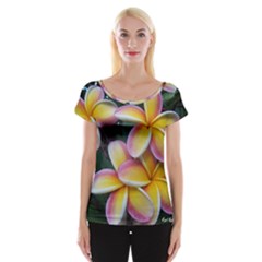 Premier Mix Flower Women s Cap Sleeve Top by alohaA