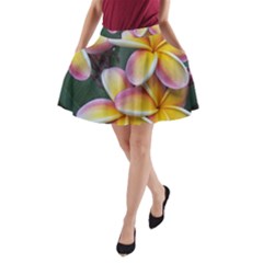 Premier Mix Flower A-line Pocket Skirt by alohaA