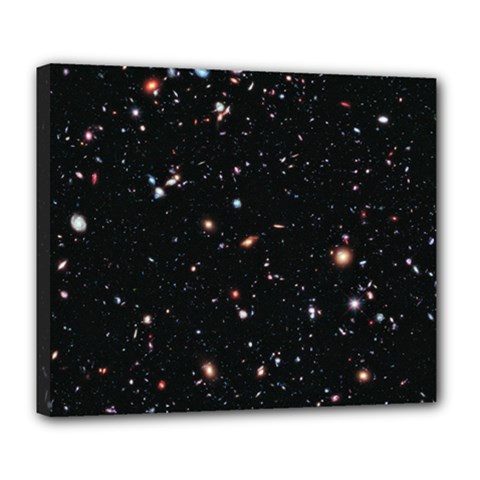 Extreme Deep Field Deluxe Canvas 24  X 20   by SpaceShop