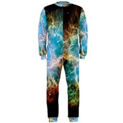 Crab Nebula Onepiece Jumpsuit (men)  by SpaceShop