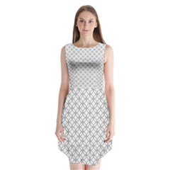 Pattern Sleeveless Chiffon Dress   by Valentinaart
