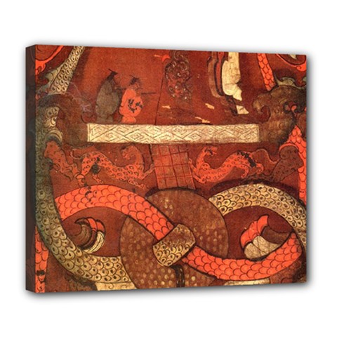 Works From The Local Deluxe Canvas 24  X 20   by Simbadda