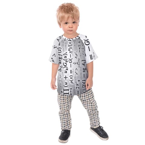 Science Formulas Kids  Raglan Tee by Simbadda