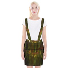 Fractal Rain Suspender Skirt by Simbadda