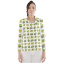 St Patrick S Day Background Symbols Wind Breaker (Women) View1