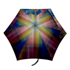 Colorful Abstract Background Mini Folding Umbrellas by Simbadda