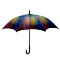 Colorful Abstract Background Hook Handle Umbrellas (Small) View3