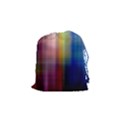 Colorful Abstract Background Drawstring Pouches (Small)  View1