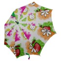 A Set Of Watercolour Icons Hook Handle Umbrellas (Small) View2