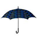 Blue Bee Hive Pattern Hook Handle Umbrellas (Medium) View3