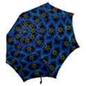 Blue Bee Hive Pattern Hook Handle Umbrellas (Small) View2