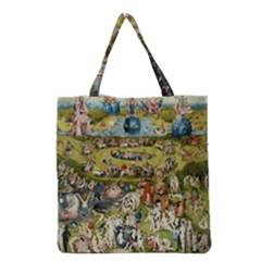 Hieronymus Bosch Garden Of Earthly Delights Grocery Tote Bag by MasterpiecesOfArt