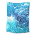 Fractal Occean Waves Artistic Background Medium Tapestry View1