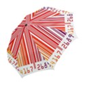 Colorful Gradient Barcode Folding Umbrellas View2