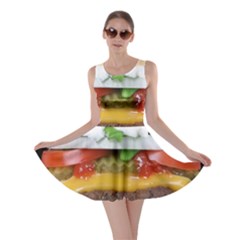 Abstract Barbeque Bbq Beauty Beef Skater Dress by Simbadda