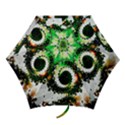 Fractal Universe Computer Graphic Mini Folding Umbrellas View1