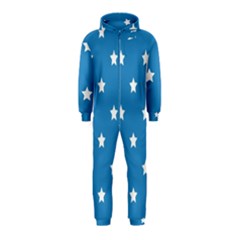 Stars Pattern Hooded Jumpsuit (kids) by Valentinaart