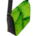 Avocado Leaf Flap Messenger Bag (L)  View2