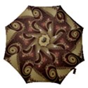 Space Fractal Abstraction Digital Computer Graphic Hook Handle Umbrellas (Large) View1