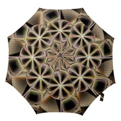 Background With Fractal Crazy Wheel Hook Handle Umbrellas (small) by Simbadda