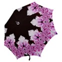 Fractal In Pink Lovely Hook Handle Umbrellas (Medium) View2