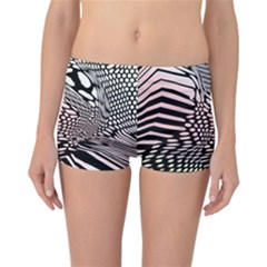 Abstract Fauna Pattern When Zebra And Giraffe Melt Together Reversible Bikini Bottoms by Simbadda