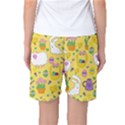Cute Easter pattern Women s Basketball Shorts View2