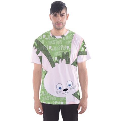 Easter Bunny  Men s Sport Mesh Tee by Valentinaart