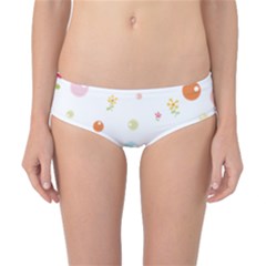 Flower Floral Star Balloon Bubble Classic Bikini Bottoms by Mariart