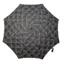 Pattern Metal Pipes Grid Hook Handle Umbrellas (Small) View1