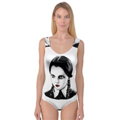 Wednesday Addams Princess Tank Leotard  by Valentinaart