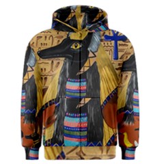 Anubis Men s Zipper Hoodie by dawnsiegler