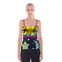 Celestial Skies Spaghetti Strap Top by dawnsiegler