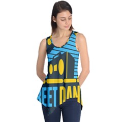 Street Dance R&b Music Sleeveless Tunic by Mariart