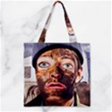 Shitfaced Zipper Grocery Tote Bag View1
