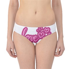 Love Knows No Gender Hipster Bikini Bottoms by Valentinaart