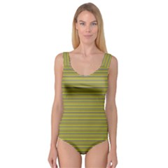 Lines Pattern Princess Tank Leotard  by Valentinaart