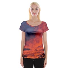 Arizona Sky Women s Cap Sleeve Top by JellyMooseBear