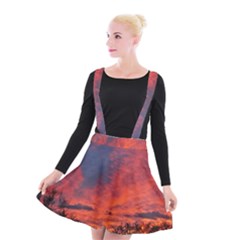 Arizona Sky Suspender Skater Skirt by JellyMooseBear