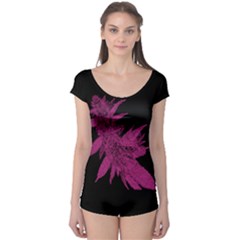 Ganja Pink Boyleg Leotard  by getstonedinstyle