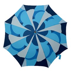 Blue Polka Hook Handle Umbrellas (small) by Mariart