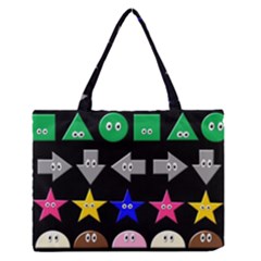 Cute Symbol Medium Zipper Tote Bag by Nexatart