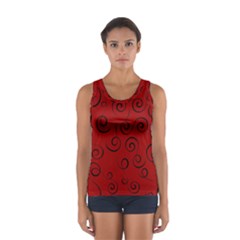 Pattern Women s Sport Tank Top  by ValentinaDesign